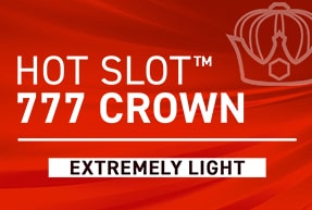 Игровой автомат Hot Slot™: 777 Crown Extremely Light