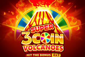 Игровой автомат 3 Super Coin Volcanoes