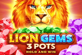 Игровой автомат Lion Gems 3 Pots: Hold and Win